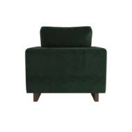 Picture of LOVELL CHAIR FOREST VELVET DARK WALNUT