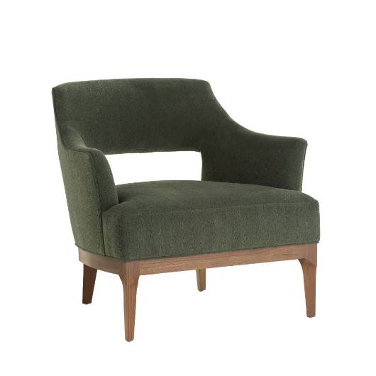 Picture of LAURETTE CHAIR PINE PERFORMANCE CHENILLE