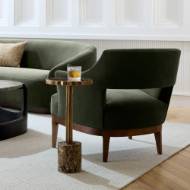 Picture of LAURETTE CHAIR PINE PERFORMANCE CHENILLE