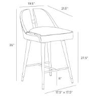 Picture of CROWLEY COUNTER STOOL