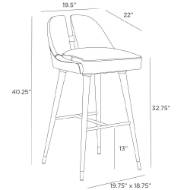 Picture of CROWLEY BAR STOOL
