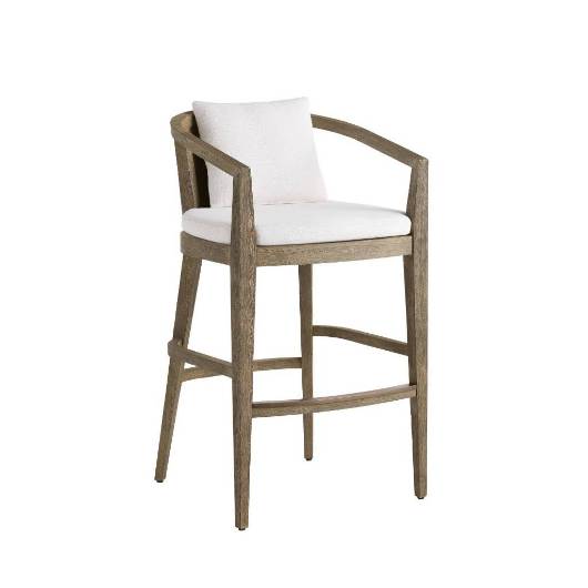 Picture of SOBEK TEXTURED BACK OUTDOOR BAR STOOL