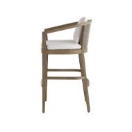 Picture of SOBEK TEXTURED BACK OUTDOOR BAR STOOL