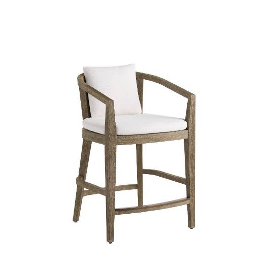 Picture of SOBEK TEXTURED BACK OUTDOOR COUNTER STOOL