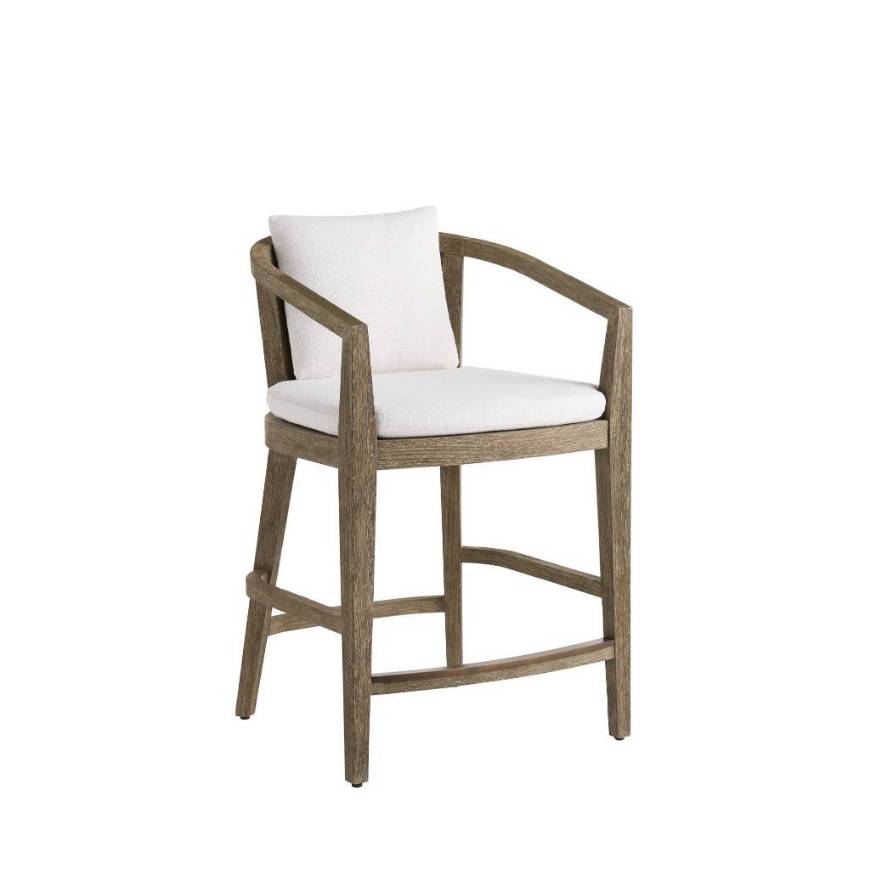 Picture of SOBEK TEXTURED BACK OUTDOOR COUNTER STOOL