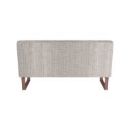 Picture of VALESWOOD SETTEE PLATINUM TWEED DARK WALNUT