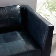 Picture of EDMOND CHAISE INK LEATHER