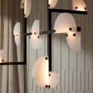 Picture of NOVA ALABASTER LINEAR CHANDELIER