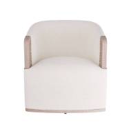 Picture of REVEAL SWIVEL LOUNGE CHAIR BONE LINEN
