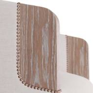 Picture of REVEAL SWIVEL LOUNGE CHAIR BONE LINEN
