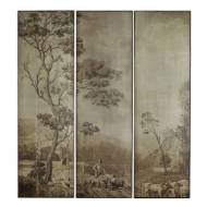 Picture of PASTORALE WALL PLAQUES, SET OF 3