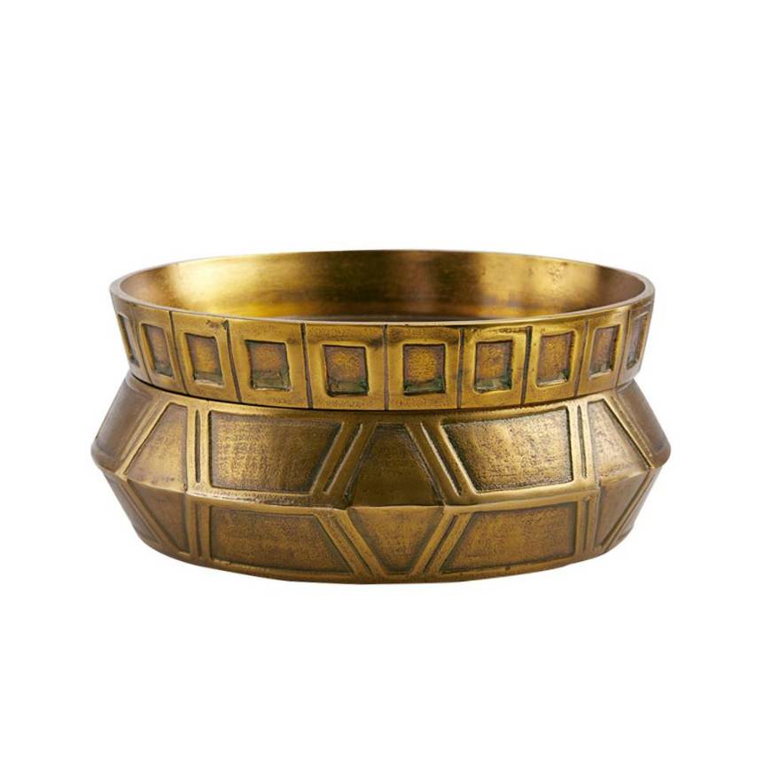 Picture of MILLENIA STACKED LARGE CENTERPIECE, SET OF 2