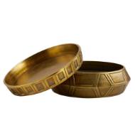 Picture of MILLENIA STACKED LARGE CENTERPIECE, SET OF 2