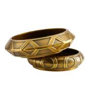 Picture of MILLENIA STACKED SMALL CENTERPIECE, SET OF 2