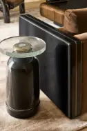 Picture of GELEE GLASS TOP SIDE TABLE