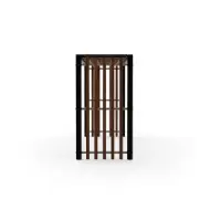 Picture of PINSTRIPE DARK CONSOLE TABLE