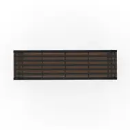 Picture of PINSTRIPE DARK CONSOLE TABLE