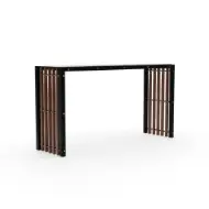 Picture of PINSTRIPE DARK CONSOLE TABLE