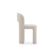 Picture of OVERLAP SIDE CHAIR IVORY