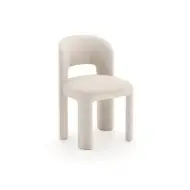 Picture of OVERLAP SIDE CHAIR IVORY