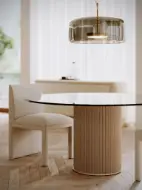 Picture of PINSTRIPE DINING CHAIR