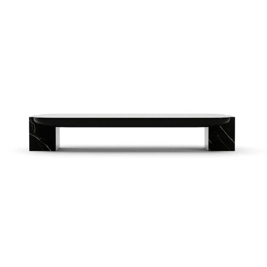Picture of OVERLAP RECTANGLE COCKTAIL TABLE