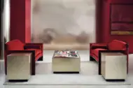 Picture of COCKTAIL COUTURE SQUARE END TABLE