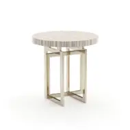 Picture of WISH YOU WERE HERE RND SIDE TABLE LT