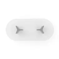 Picture of VIOLA CLEAR OVAL DBLE PED DINING TABLE