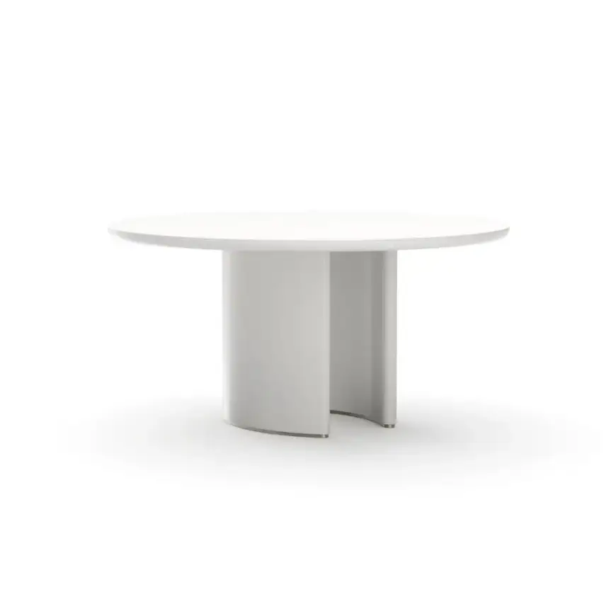 Picture of TOBIE ROUND DINING TABLE - LATTE