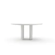 Picture of TOBIE ROUND DINING TABLE - LATTE