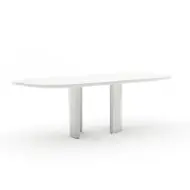 Picture of TOBIE REC DINING TABLE - ALMOND MILK