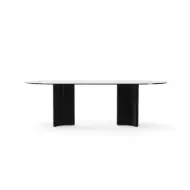 Picture of VIOLA DINING TABLE SMOKED GLASS
