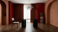 Picture of VIOLA DINING TABLE SMOKED GLASS