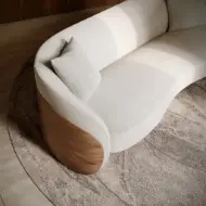 Picture of FLEUR WOOD BACK SOFA