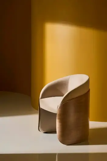 Picture of FLEUR WOOD BACK DINING CHAIR