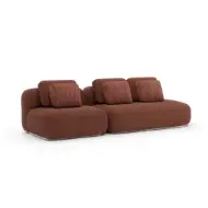 Picture of SASSO 2PC SMALL SOFA - SAFFRON