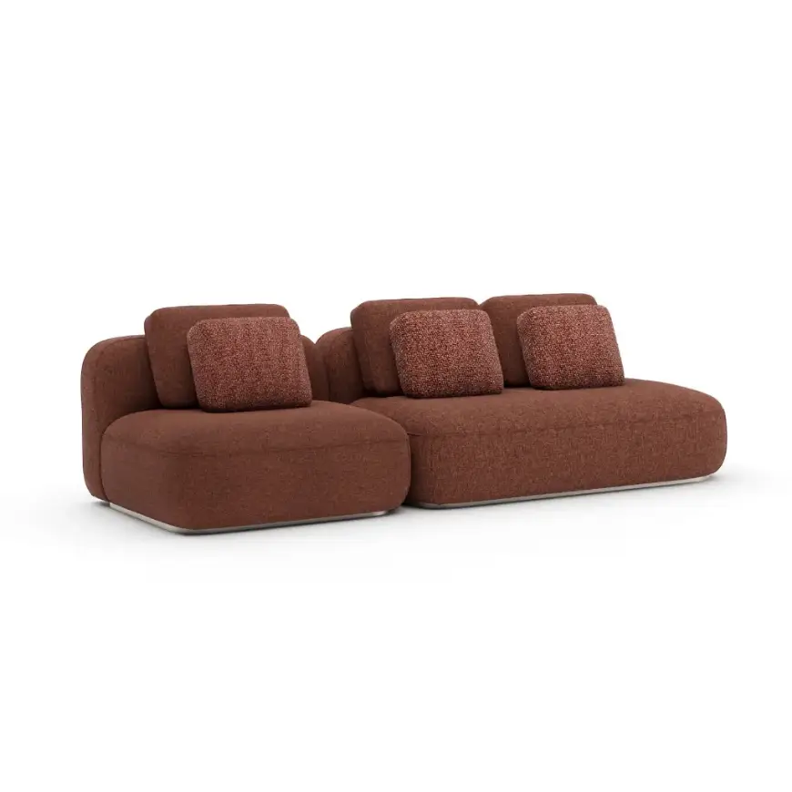 Picture of SASSO 2PC SMALL SOFA - SAFFRON