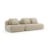 Picture of SASSO 2PC SMALL SOFA - OATMEAL