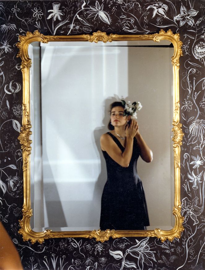 Picture of C SCROLL RECTANGLE MIRROR