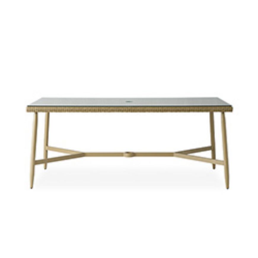 Picture of FAIRVIEW 73" RECTANGULAR UMBRELLA DINING TABLE