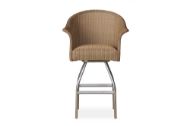 Picture of ALL SEASONS SWIVEL BAR STOOL WITH PADDED SEAT