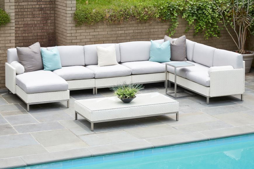 Picture of ELEMENTS RIGHT ARM CHAISE WITH LOOM ARM AND BACK
