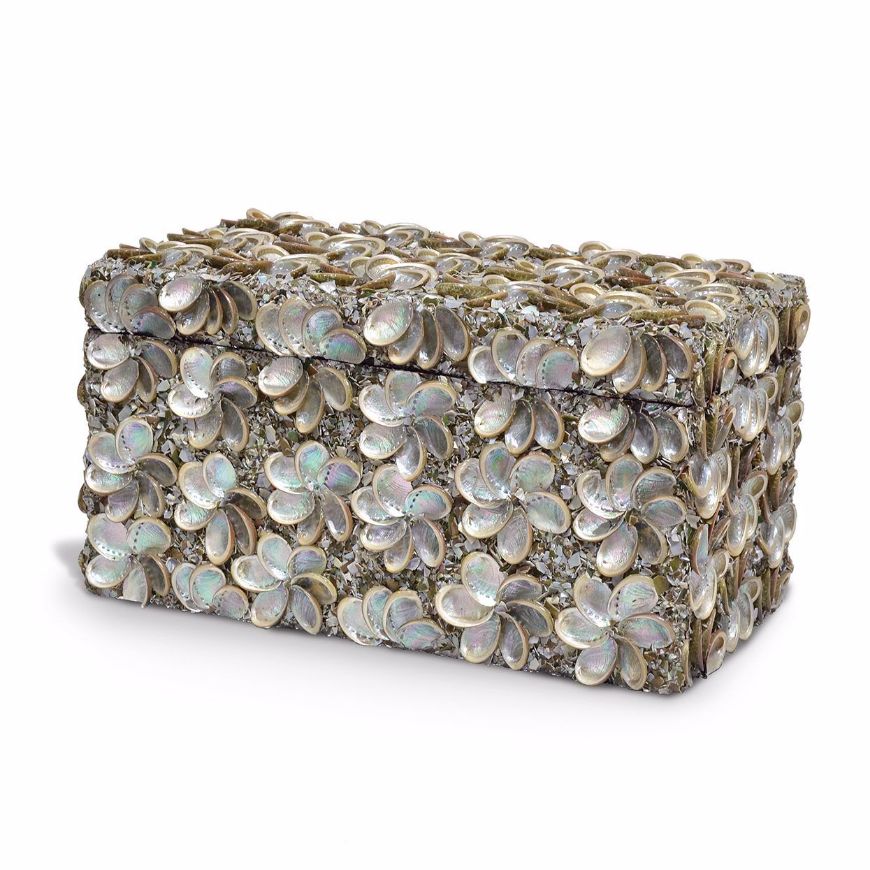 Picture of ABALONE SHELL RECTANGULAR BOX