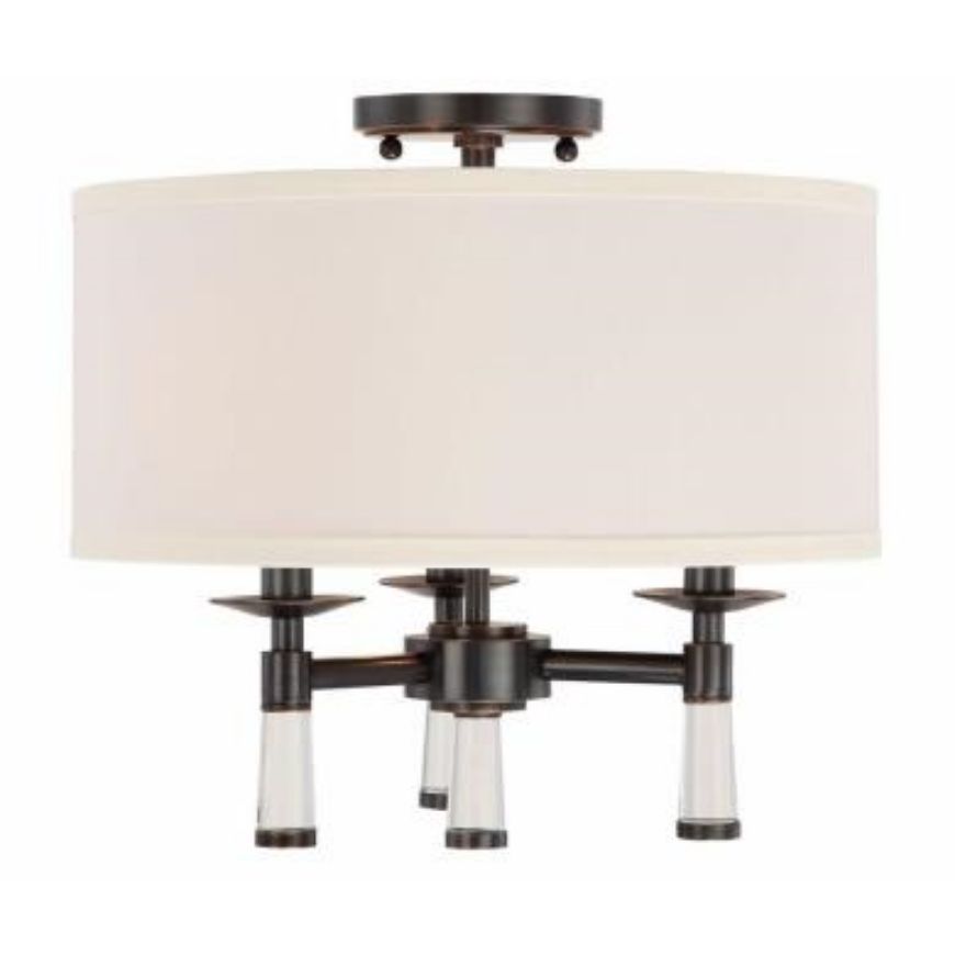 Picture of BAXTER - THREE LIGHT FLUSH MOUNT
