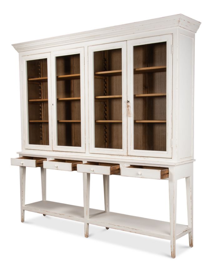 Picture of BEACON HILL DISPLAY CASE, WHITE