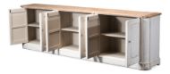 Picture of ANTIQUE WHITEWASH SIDEBOARD, 6 DOOR