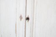 Picture of ANTIQUE WHITEWASH SIDEBOARD, 6 DOOR
