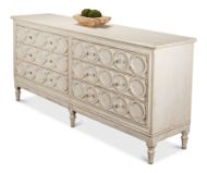 Picture of 30 CIRCLES CREDENZA, WHITEWASH