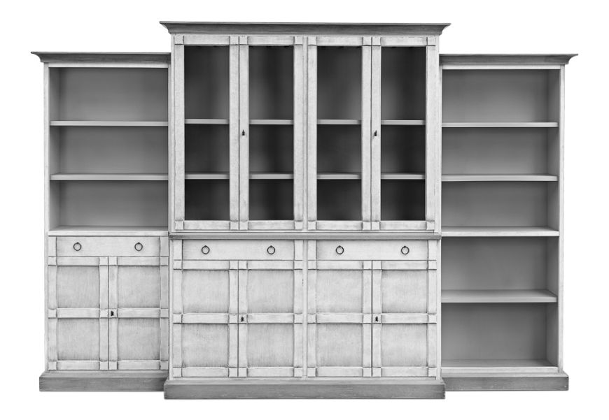 Picture of 4 PIECE FULL WALL UNIT, UNFINISHED